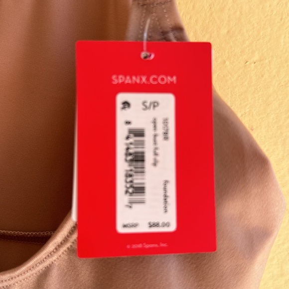 Spanx Smart Grip Open Bust Full Slip Shapewear in Neutral Beige Size Small - Picture 6 of 7